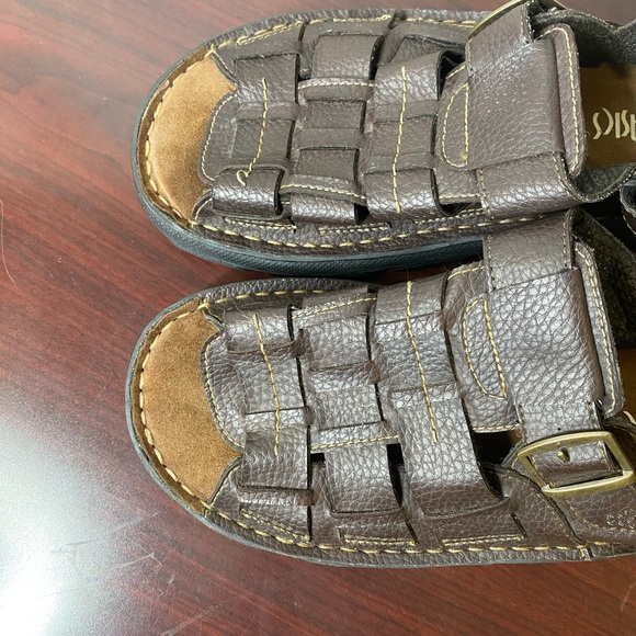 PBX Basics chunky fisherman sandals men’s size 12 brown - Picture 5 of 7